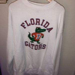 Florida gators over sized crew neck